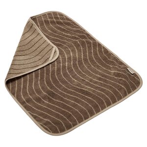 Leander changing cushion cover, Organic, Woodland, Mocca - Leander