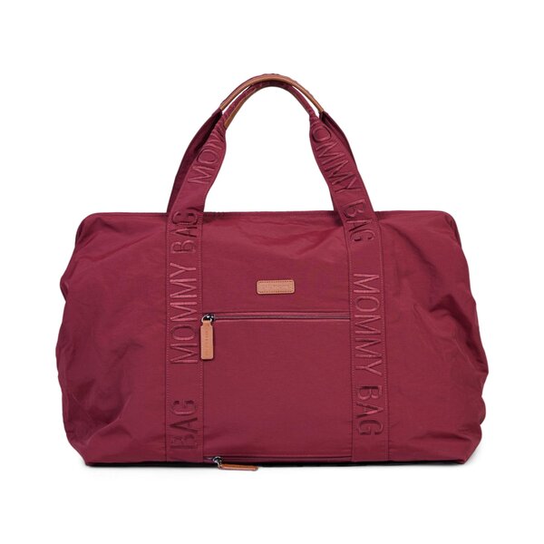 Childhome Mommy Bag Signature Urban Burgundy - Childhome