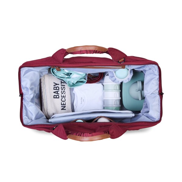 Childhome Mommy сумка Signature Urban Burgundy - Childhome
