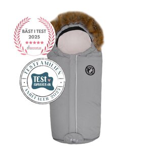 Easygrow Nature 2025 footmuff Soft Grey - Easygrow