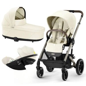 Cybex Balios S Lux vankrikomplekt Seashell Beige, turvahälliga Cloud G i-size Plus   - Cybex