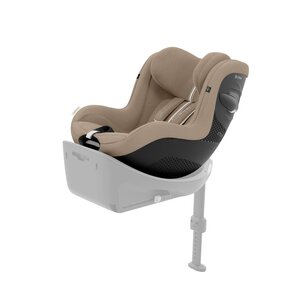 Cybex Sirona G i-Size car seat 61-105cm, Plus Almond Beige - Cybex