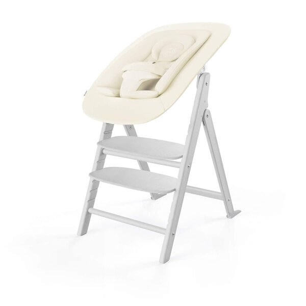 Cybex Click&Fold 4in1 стульчик для кормления, All White - Cybex