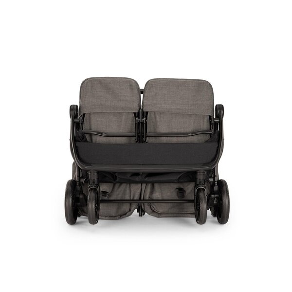 Nuna Trvl Dubl kahelapse jalutuskäru, Granite - Nuna