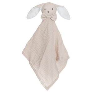 Teddykompaniet Diinglisar, Blankie, Rabbit, Muslin, Beige - Teddykompaniet