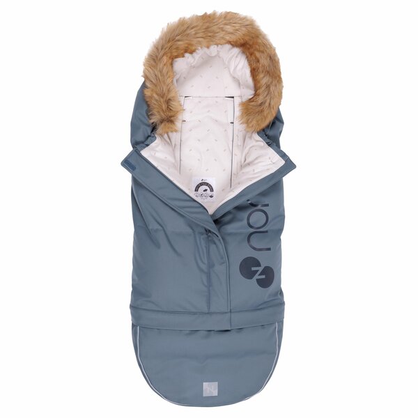Nordbaby footmuff Max Smoke Green - Nordbaby