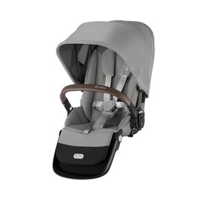 Cybex Gazelle S sēžamā daļa Stone Grey, sudraba rāmim - Cybex