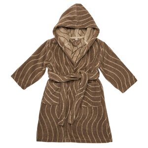 Leander bathrobe, Organic, Woodland Mocca - Leander