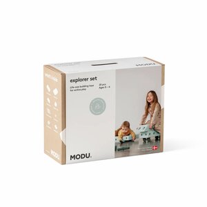 Modu building blocks Explorer Set,Ocean Mint/Forest Green - Modu