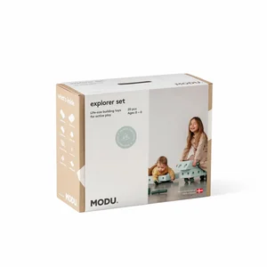 Modu building blocks Explorer Set,Ocean Mint/Forest Green - Modu