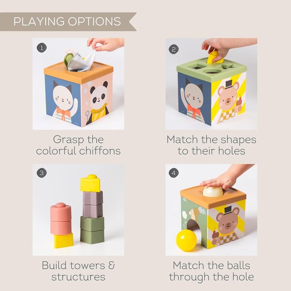 Taf Toys Play & discover cube - Taf Toys