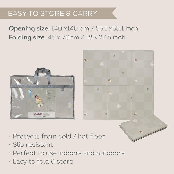 Taf Toys playmat Fold & Play Checkers - Taf Toys