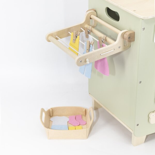 PolarB деревянная игрушка Washing Machine Set - PolarB