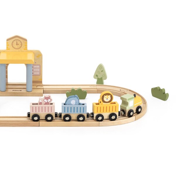 PolarB деревянная игрушка Train Set (30 pcs)  - PolarB
