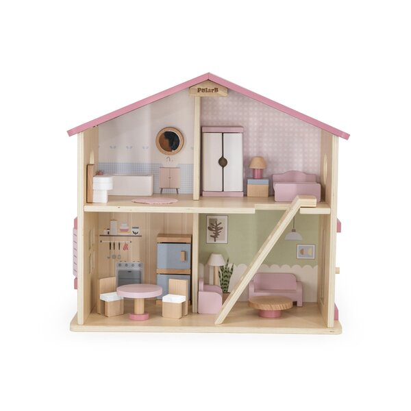 PolarB Wooden Dollhouse - PolarB