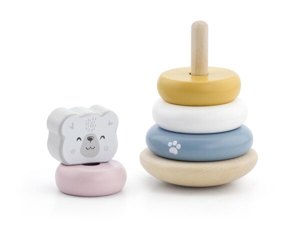 Pull Along and Stacking Set - Polar Bear - PolarB