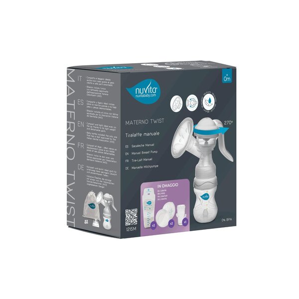 Nuvita Manual breast pump - Maternal Twist - Nuvita