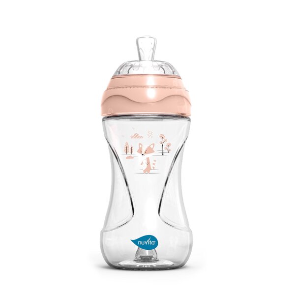 Nuvita baby bottle - Materno Feel 250ml English Rose - Nuvita