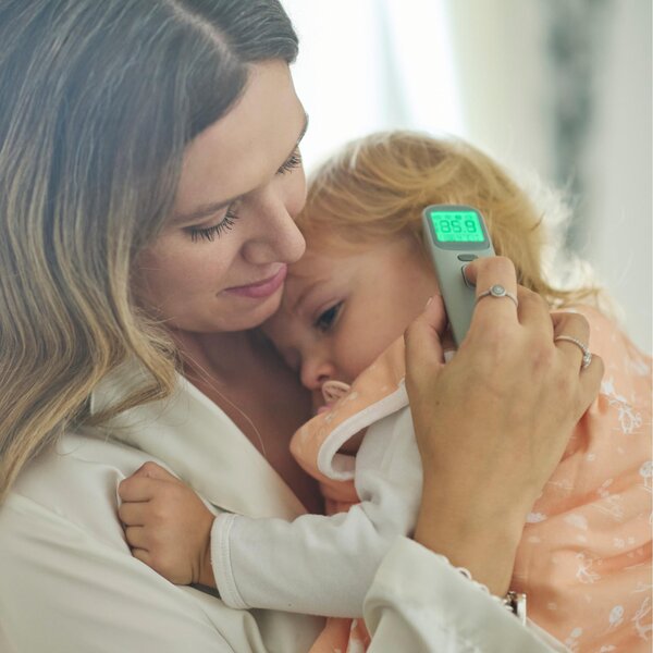 Nuvita digital forehead and ear thermometer Grey - Nuvita