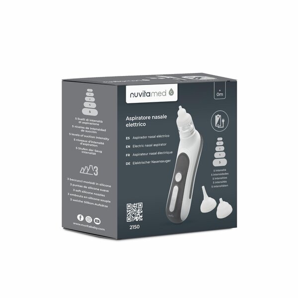 Nuvita electric nasal aspirator with rechargeable battery - Nuvita