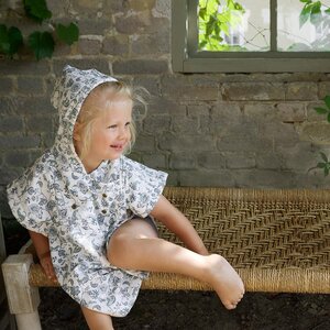 Elodie Details Bath Poncho 50x53cm, Garden Leo Toile - Elodie Details