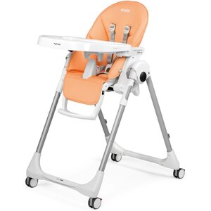 Peg-Perego Highchair Prima Pappa Follow Me Peach - Peg-Perego