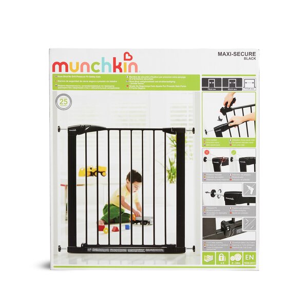 Munchkin Maxi-Secure safety gate Black - Munchkin