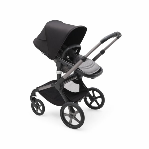 Bugaboo Fox 5 stroller set Graphite/Grey Melange, Midnight Black - Bugaboo