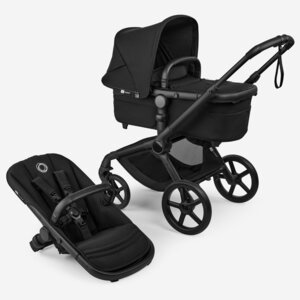 Bugaboo Fox 5 Renew vežimėlis Black/Heritage Black - Bugaboo