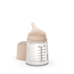 Suavinex Бутылочка для кормления Zero SS Beige - Suavinex