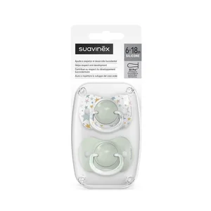 Suavinex soother natural 6-18M Dreams Blue - Suavinex