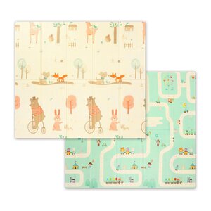BabyOno educational XPE foam mat 180 x 200 cm - BabyOno