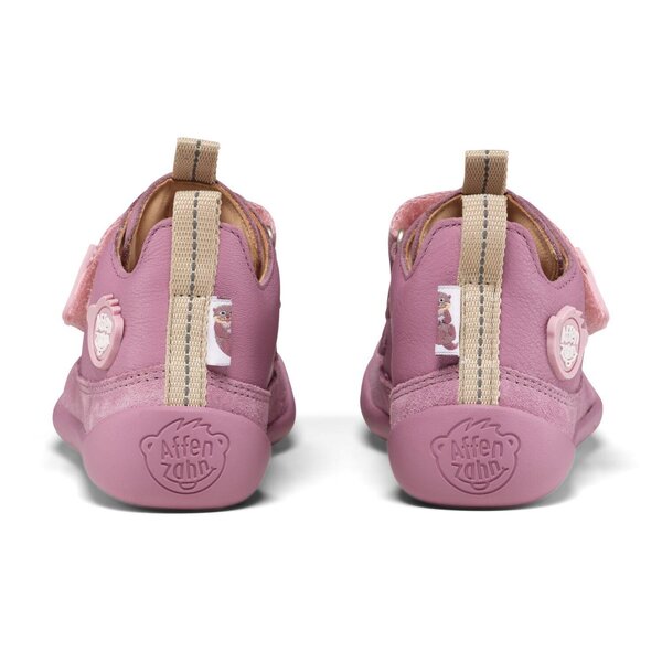 Affenzahn Sneaker Leather Buddy Otter 25 Lilac - Affenzahn
