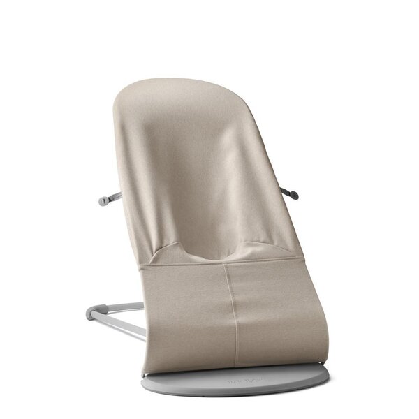 BabyBjörn bouncer Bliss, Light Grey, Woven/Melange - BabyBjörn