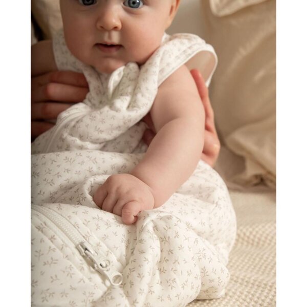 Easygrow Warm sleeping bag 3-18m, TOG 3.5 Knopp Off White - Easygrow