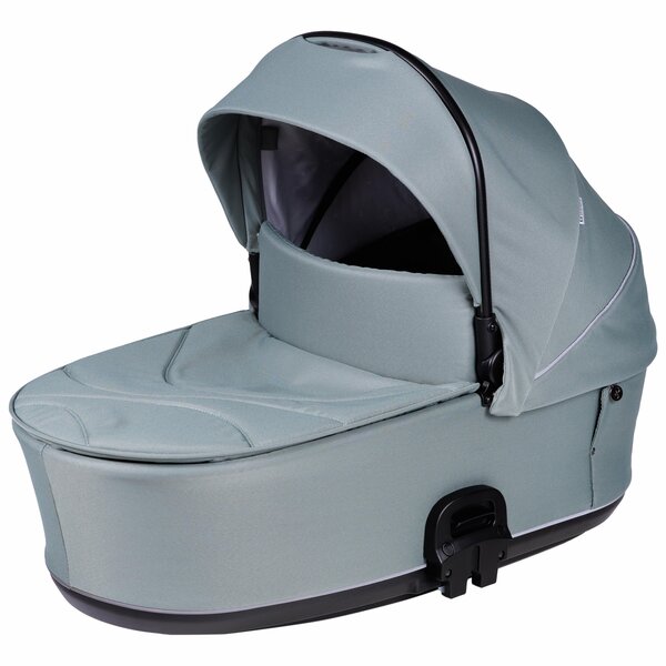 Tinynord Lux stroller set Sage Green, Chrome Black - Tinynord