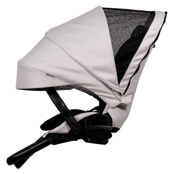 Tinynord Lux stroller set Champagne Beige, Chrome Black - Tinynord