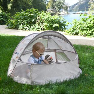 Beaba Breezynest Anti UV tent 0- 24m, Clay Earth - Done by Deer