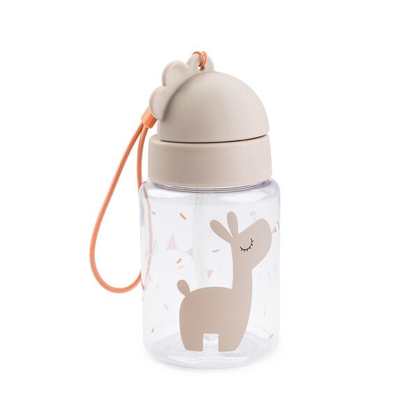 Done by Deer бутылочка с соломинкой 280ml, Tiny farm Sand - Done by Deer