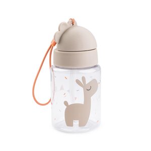 Done by Deer buteliukas su šiaudeliu 280ml, Tiny farm Sand - Done by Deer