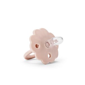 Elodie Details natural rubber pacifier 0-6M, Binky Bloom Powder Pink  - Elodie Details