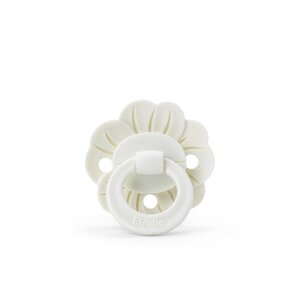 Elodie Details natural rubber pacifier 0-6M, Binky Bloom Vanilla White - Elodie Details