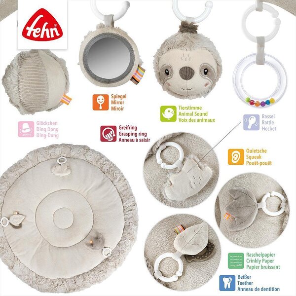 Fehn 3-D mängumatt, Laiskloom - Fehn