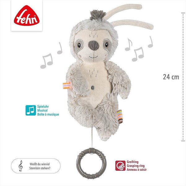 Fehn музыкальная игрушка, Sloth - Fehn