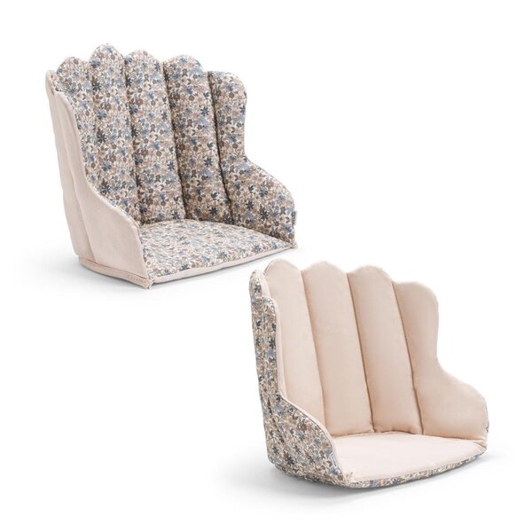Elodie Details Grace Seat Cushion Blue Garden - Elodie Details
