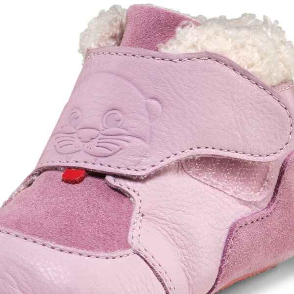 Affenzahn Crawling Shoe Leather Growy Otter - Affenzahn