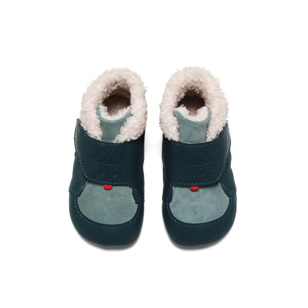 Affenzahn Crawling Shoe Leather Growy Bunny - Affenzahn