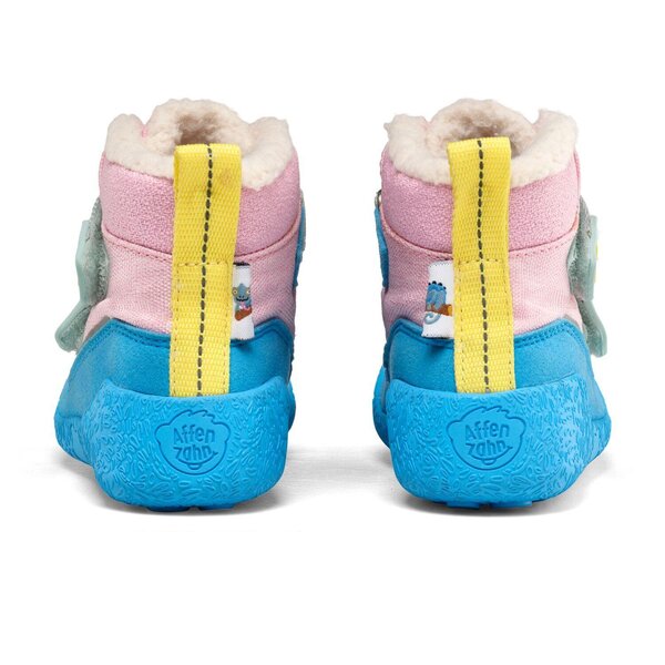 Affenzahn Prewalker Midboot Vegan Snuggy Chameleon - Affenzahn