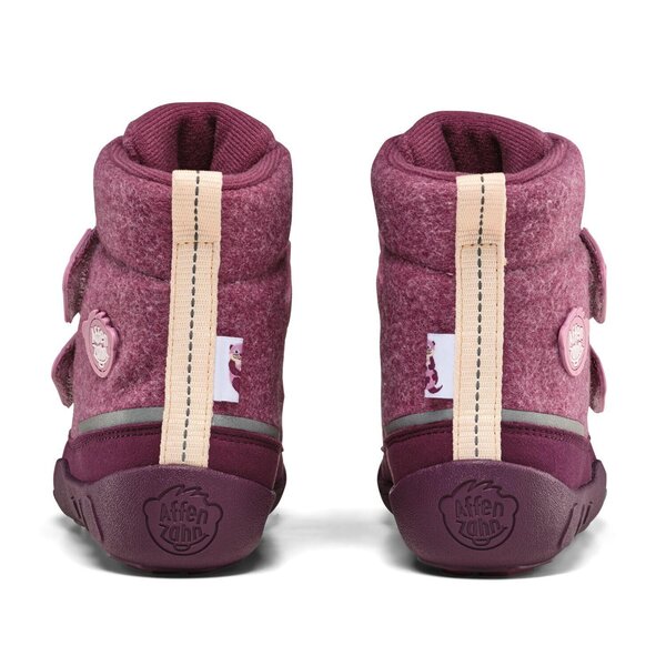 Affenzahn Mid Boot Wool Comfy Otter - Affenzahn