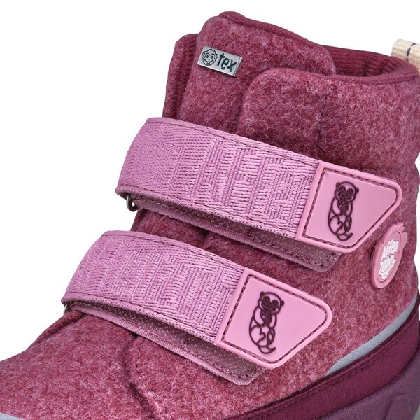 Affenzahn Mid Boot Wool Comfy Otter - Affenzahn